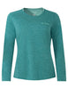 Women's Essential LS T-Shirt - fjord green