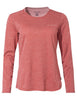 Women's Essential LS T-Shirt - brick