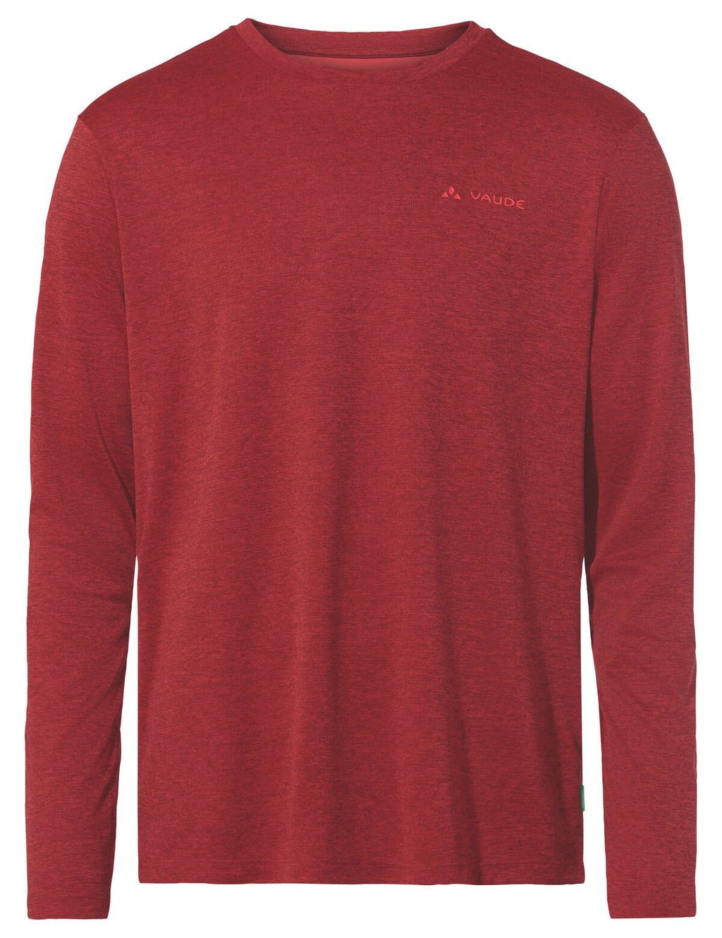 Men's Essential LS T-Shirt - carmine/mars red