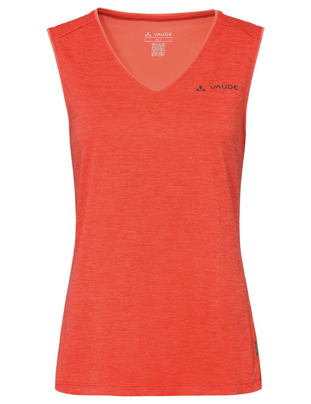 Women's Essential Top - glowing red