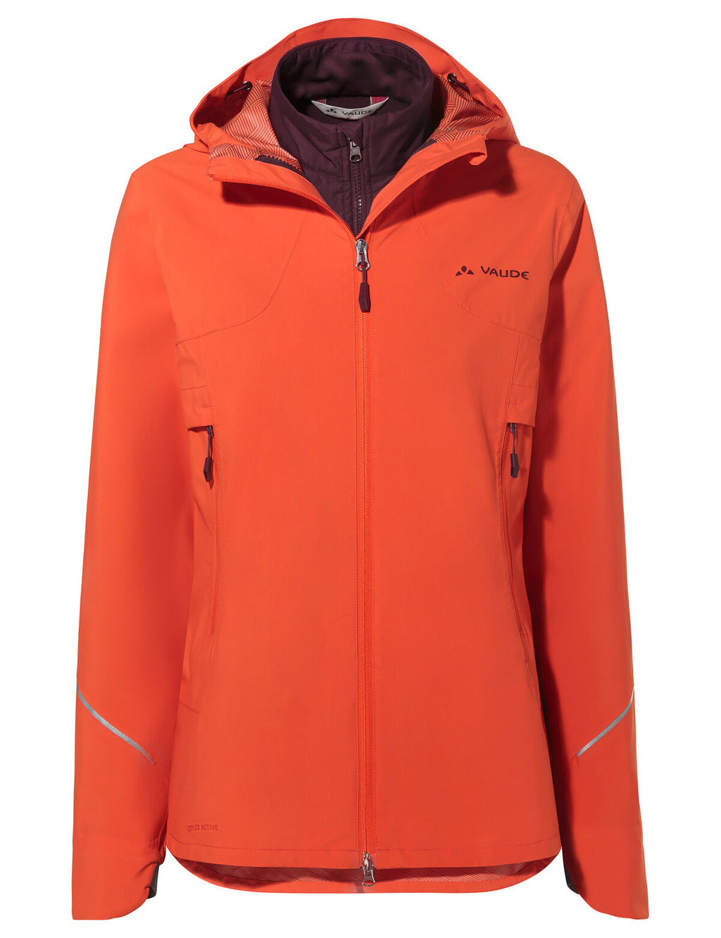 Women's Yaras 3in1 Jacket - glowing red