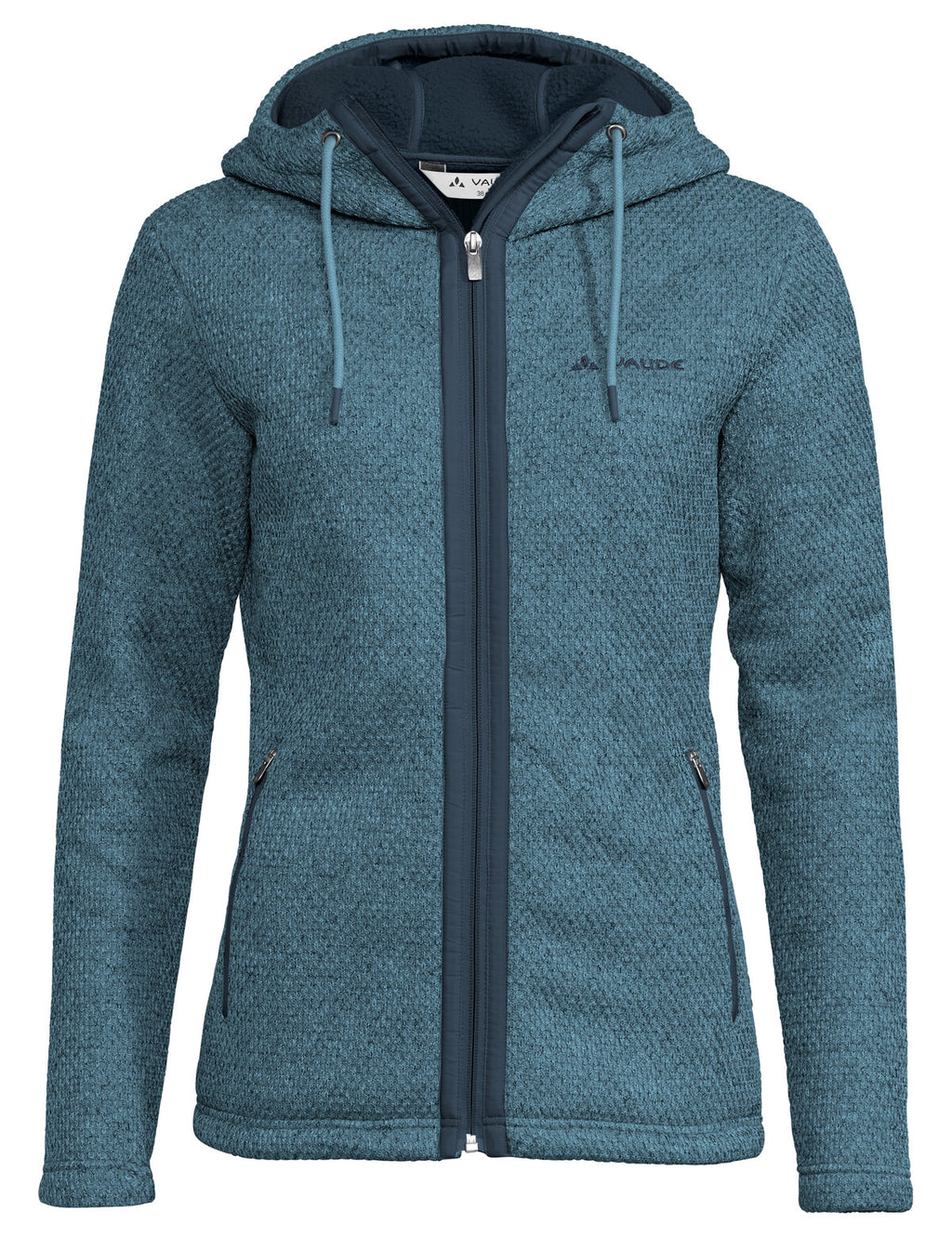 Women's Skomer Hooded Jacket - blue gray