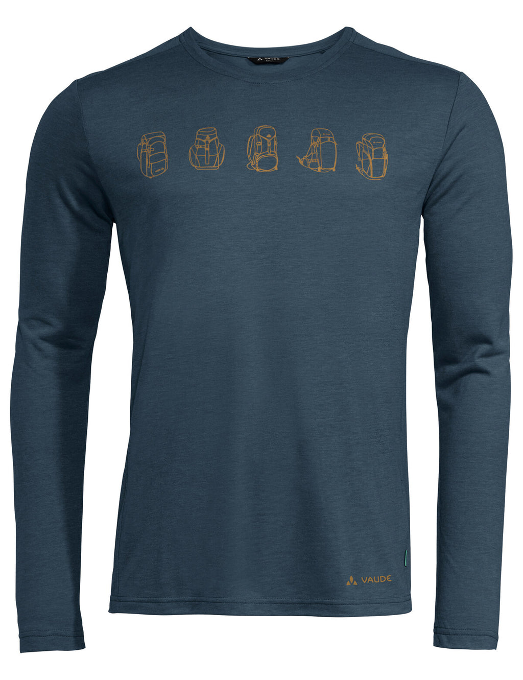 Men's Rosemoor LS T-Shirt II - steelblue
