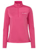 Women's Livigno Halfzip II - hibiscus pink