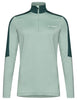 Women's Livigno Halfzip II - happy blue