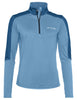Women's Livigno Halfzip II - pastel blue