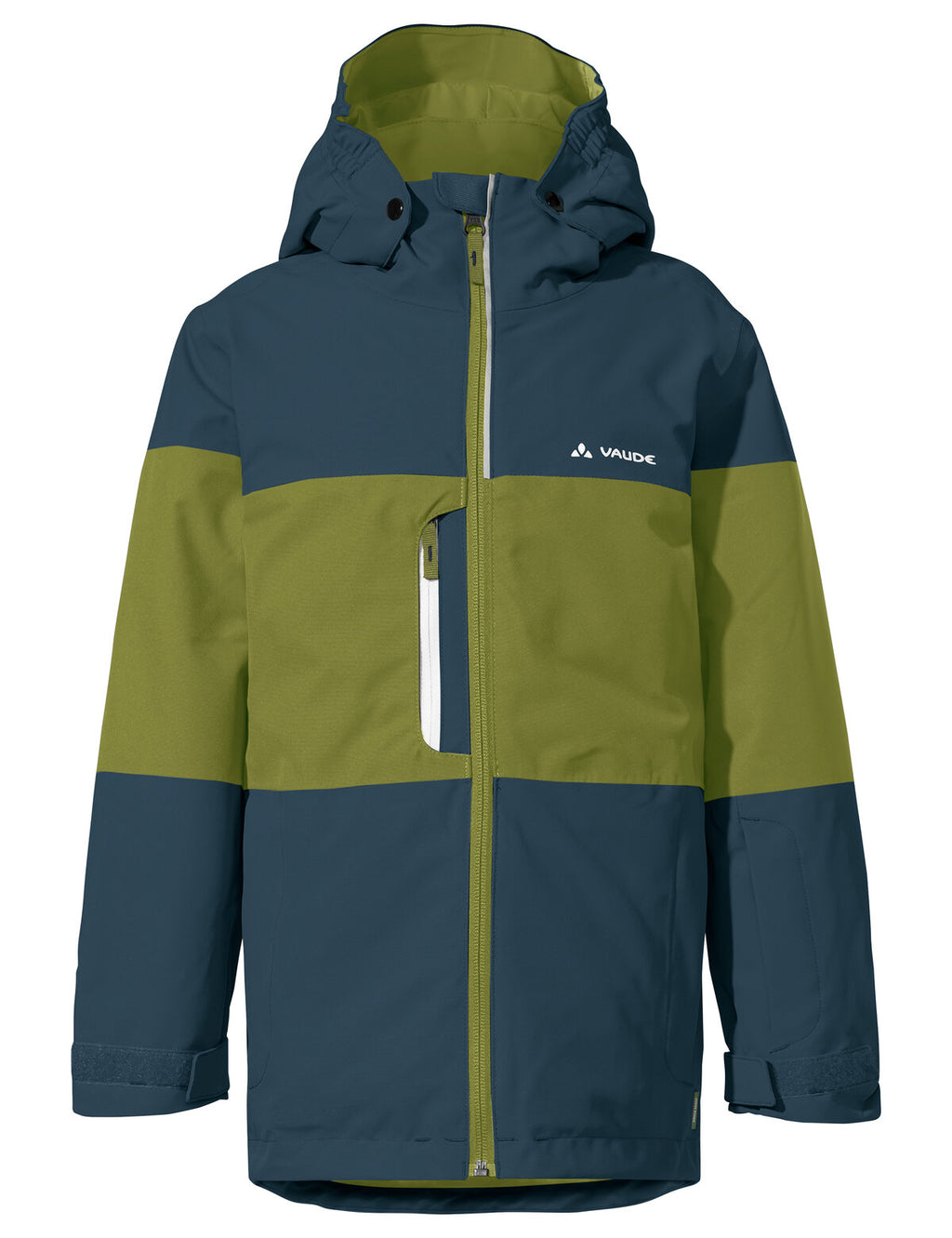 Kids Snow Cup Jacket - dark sea/avocado