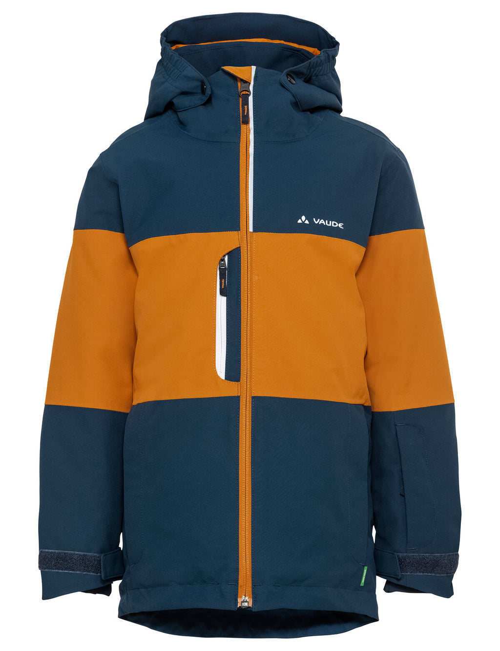 Kids Snow Cup Jacket - dark sea/brown
