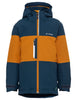 Kids Snow Cup Jacket - dark sea/brown