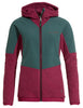 Women's Yaras Hooded Fleece Jacket - cassis