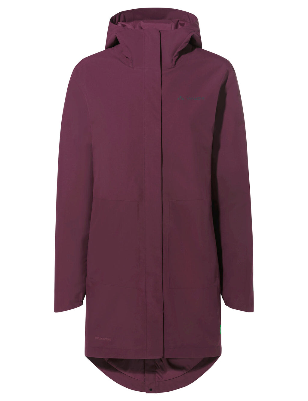Women's Cyclist padded Parka II - cassis