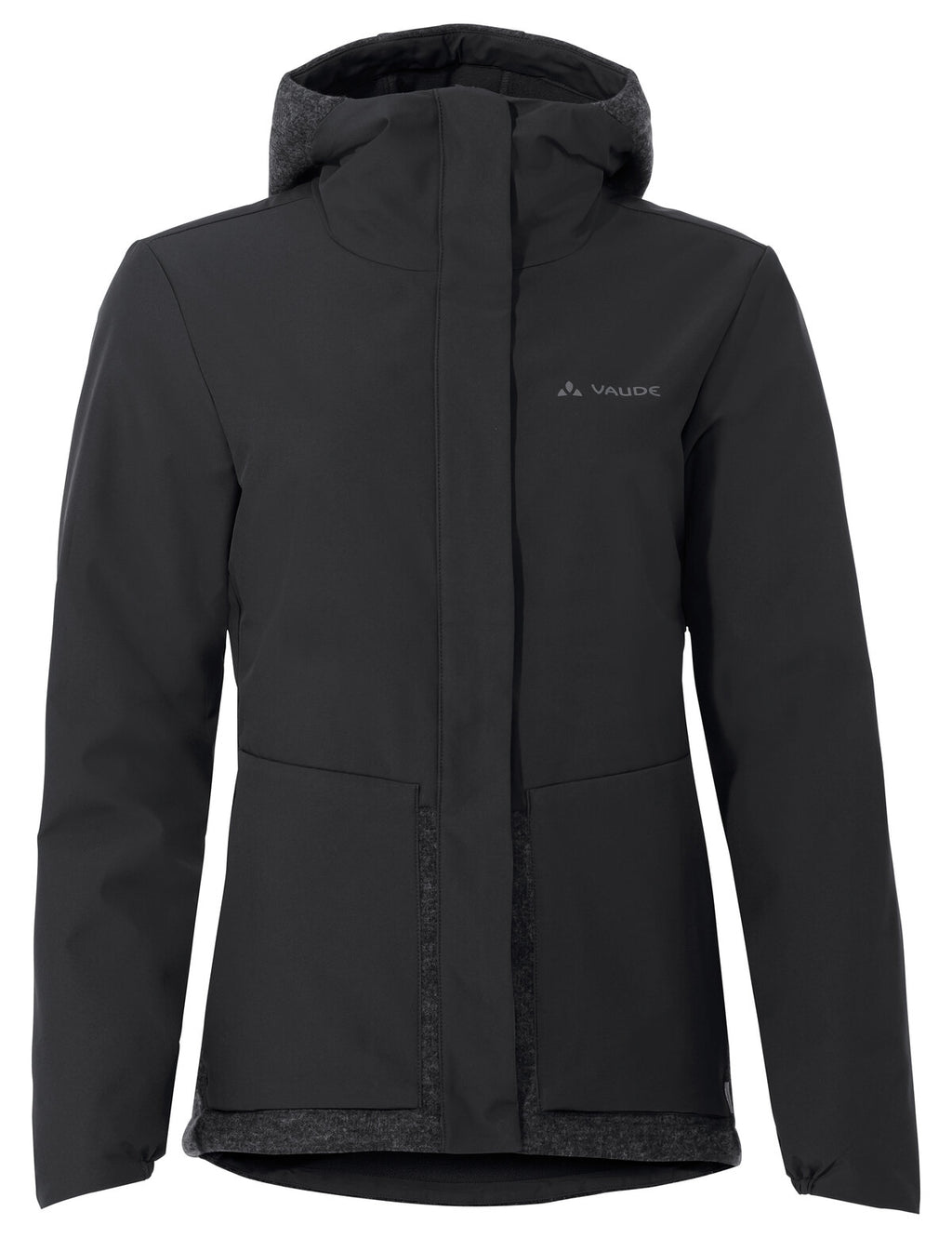 Women's Cyclist padded Jacket IV - black uni
