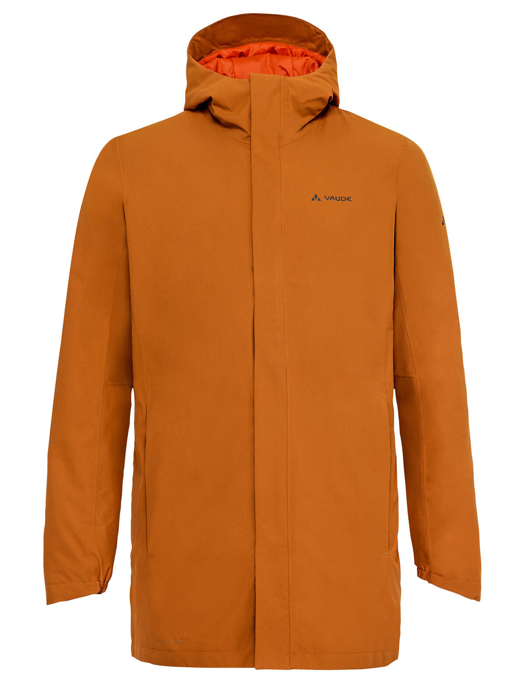 Men's Cyclist padded Parka - silt brown