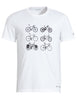 Men's Cyclist T-Shirt V - white