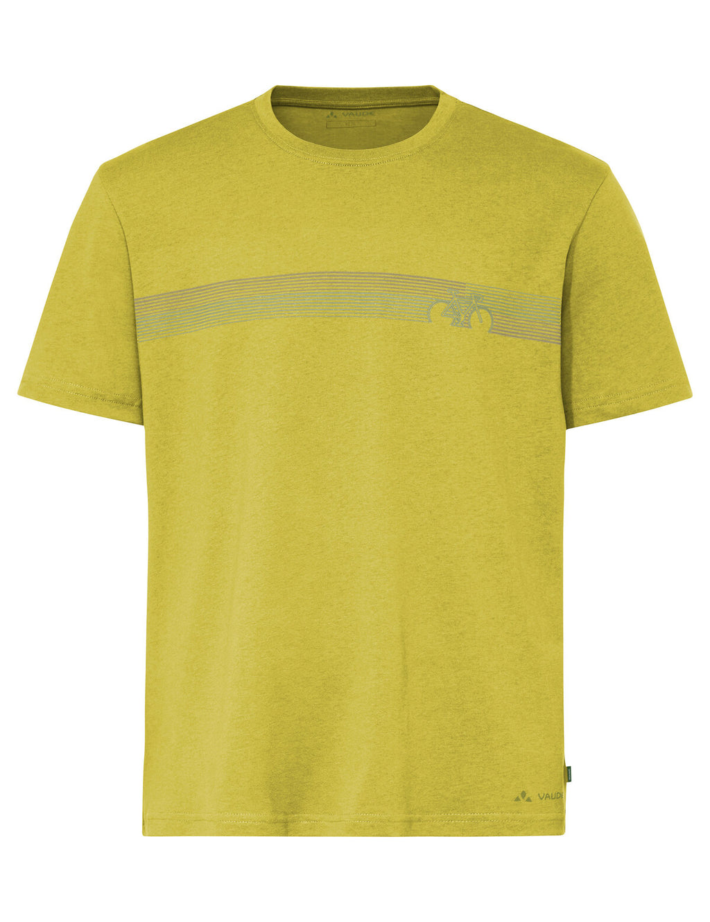 Men's Cyclist T-Shirt V - light leaf