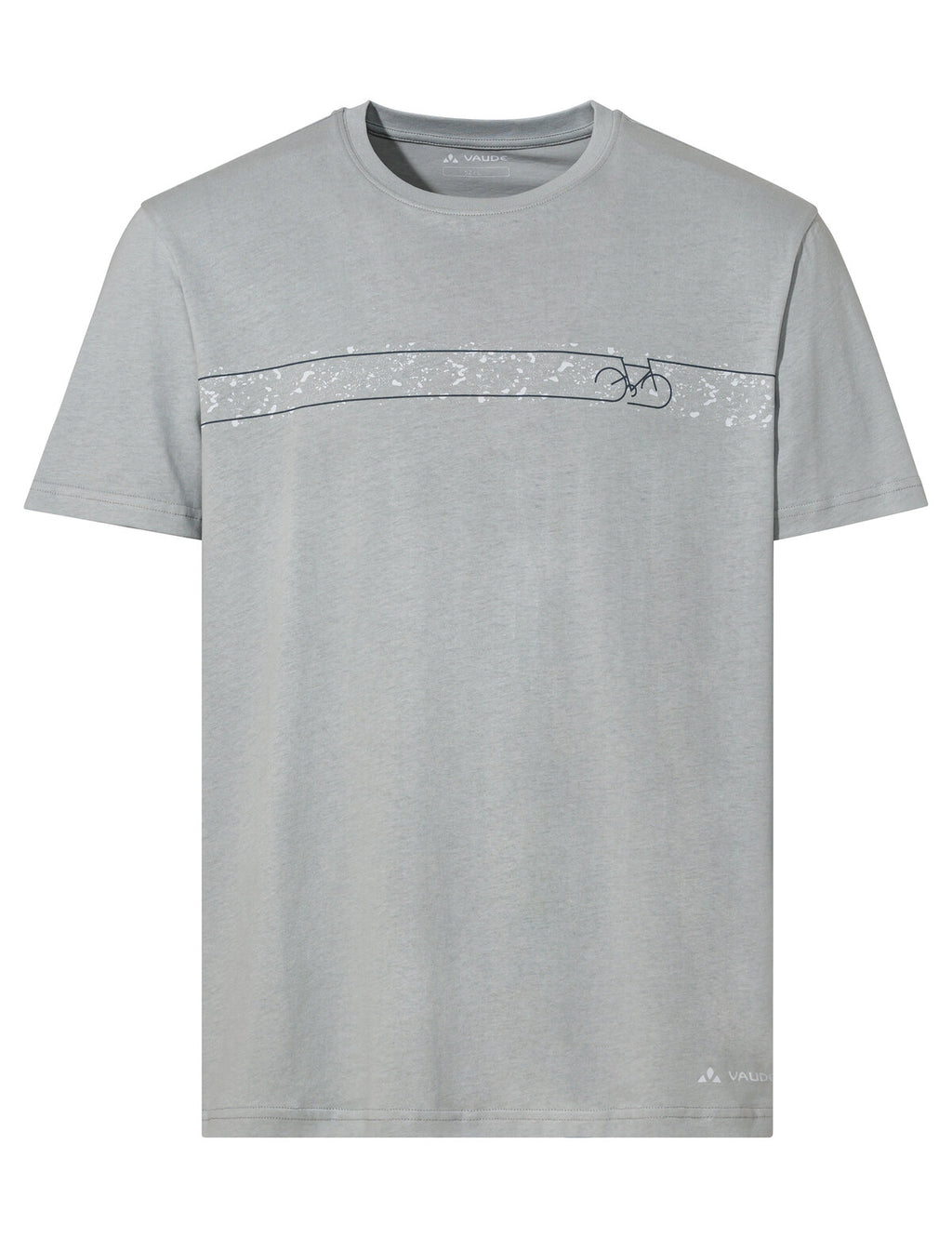 Men's Cyclist T-Shirt V - pigeon grey