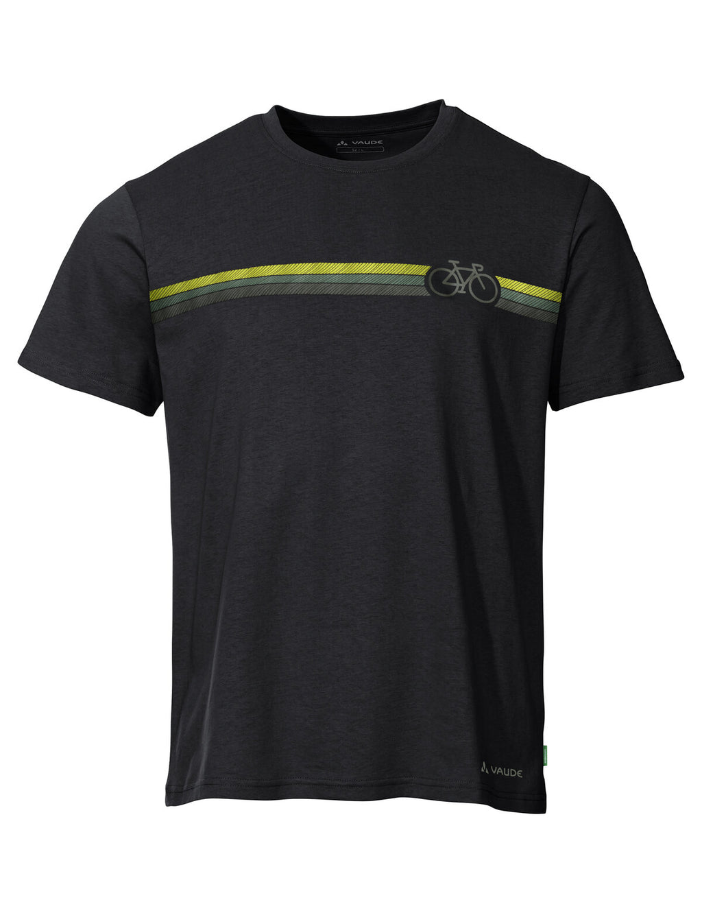 Men's Cyclist T-Shirt V - black uni