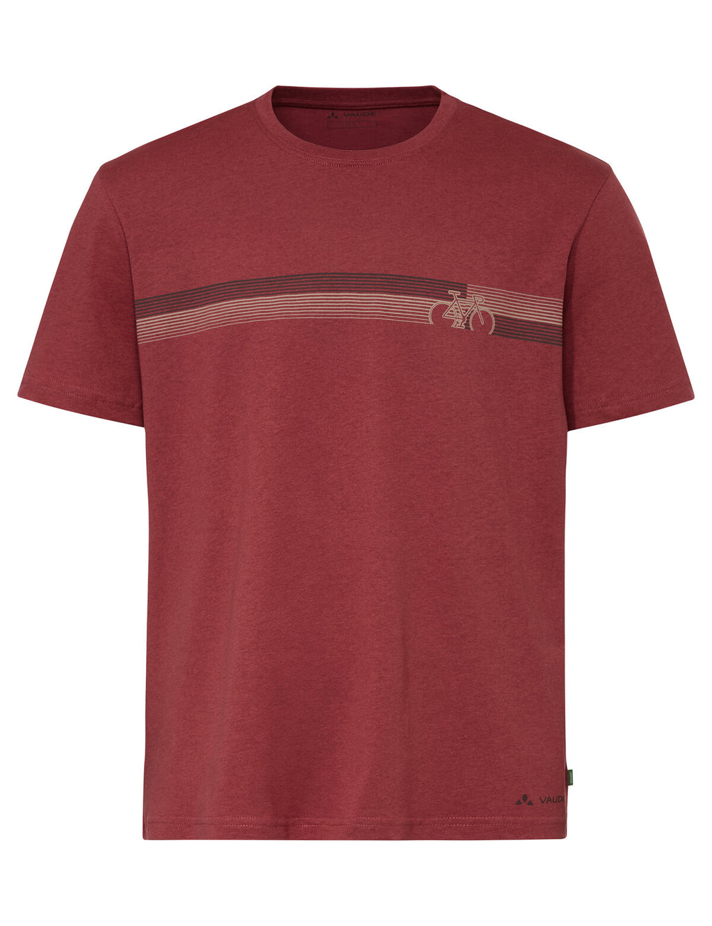 Men's Cyclist T-Shirt V - redeva/red