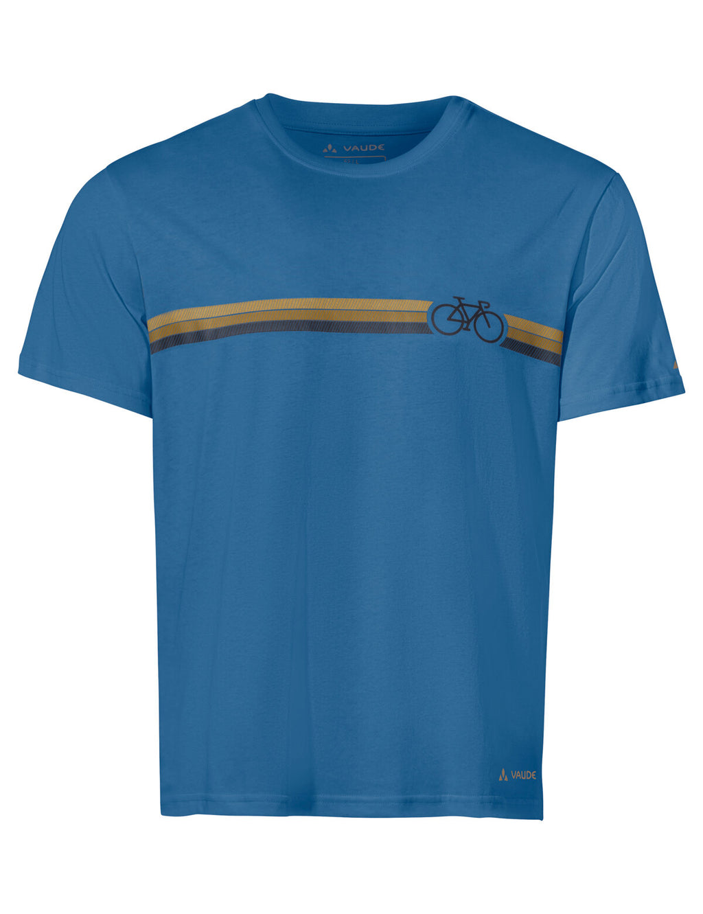 Men's Cyclist T-Shirt V - ultramarine