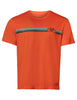 Men's Cyclist T-Shirt V - glowing red