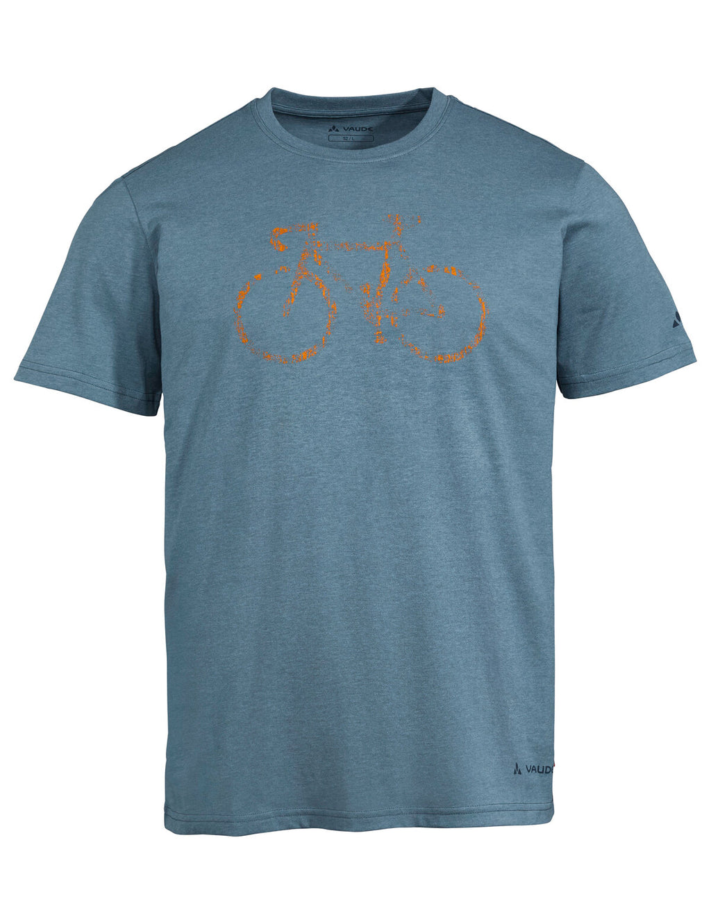 Men's Cyclist T-Shirt V - blue gray