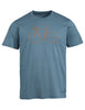 Men's Cyclist T-Shirt V - blue gray