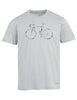 Men's Cyclist T-Shirt V - moonstone