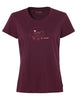 Women's Cyclist T-Shirt V - cassis/rose