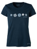 Women's Cyclist T-Shirt V - dark sea