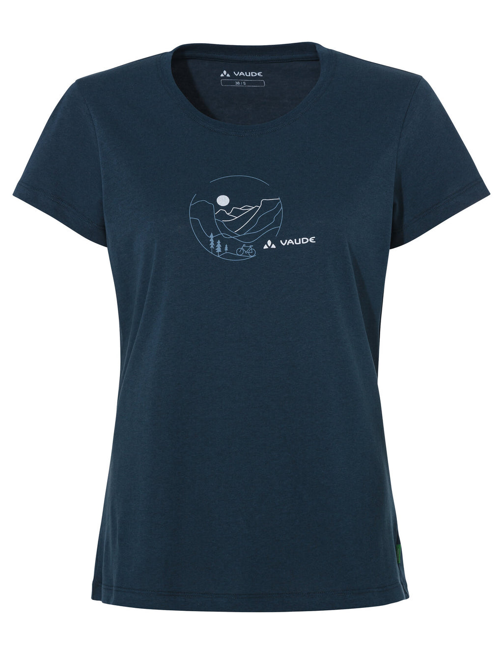Women's Cyclist T-Shirt V - dark sea/blue