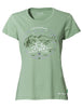 Women's Cyclist T-Shirt V - willow green