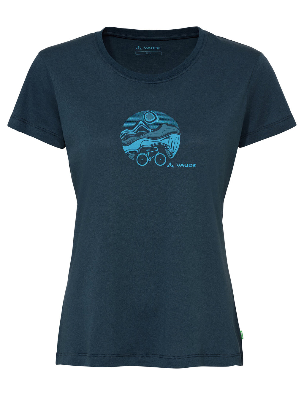 Women's Cyclist T-Shirt V - dark sea/dark sea