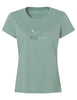 Women's Cyclist T-Shirt V - dusty fern