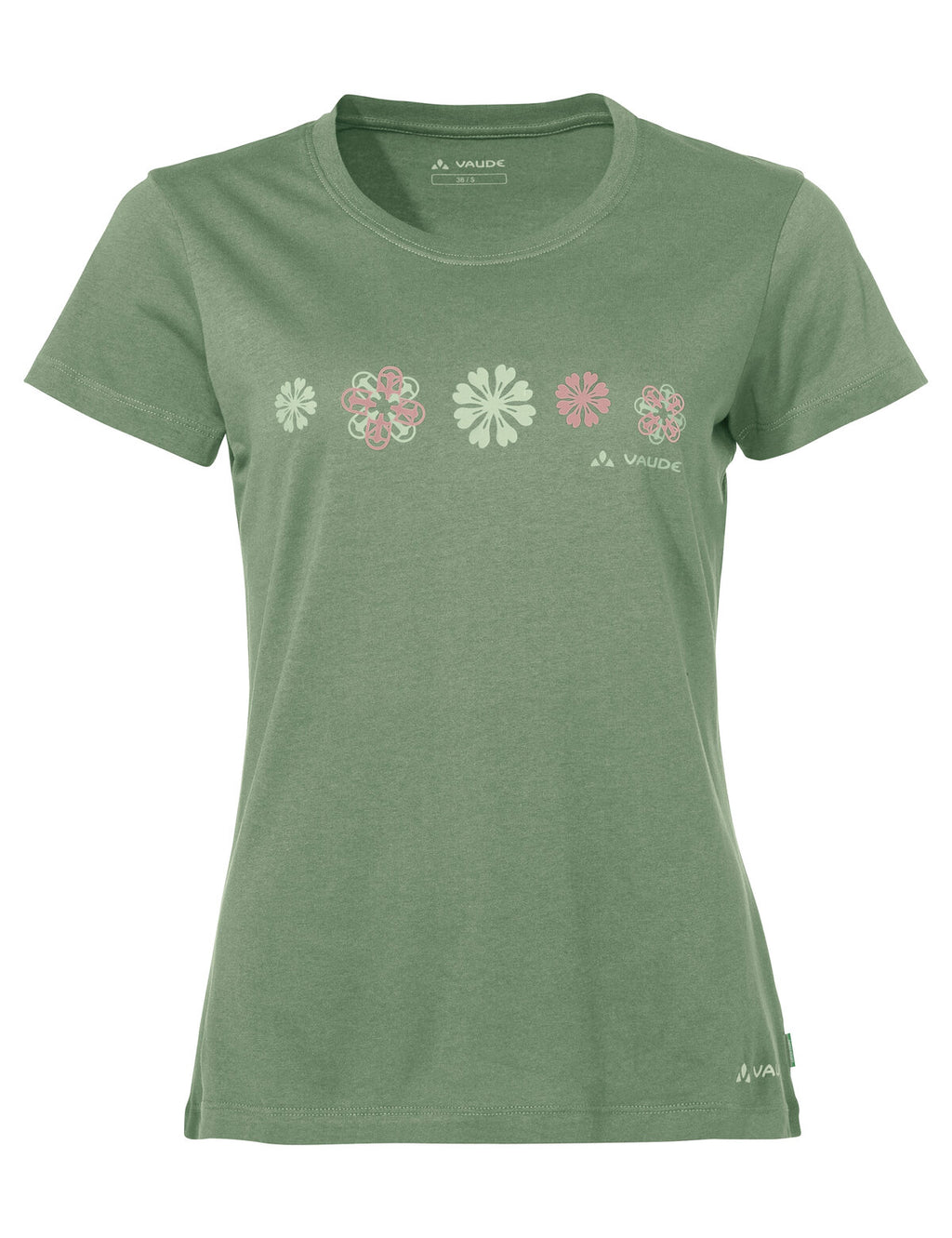 Women's Cyclist T-Shirt V - willow green uni