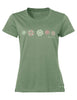 Women's Cyclist T-Shirt V - willow green uni