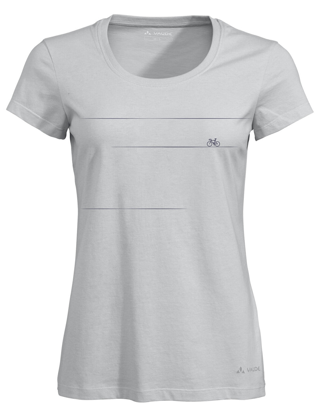 Women's Cyclist T-Shirt V - moonstone