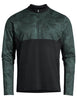 Men's Virt QZip LS T-Shirt - dusty forest