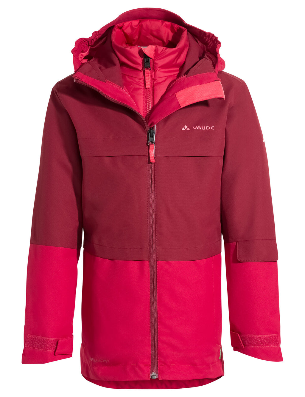 Kids Snow Cup 3in1 Jacket II - salsa