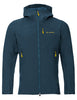 Men's Roccia Softshell Jacket II - dark sea/yellow