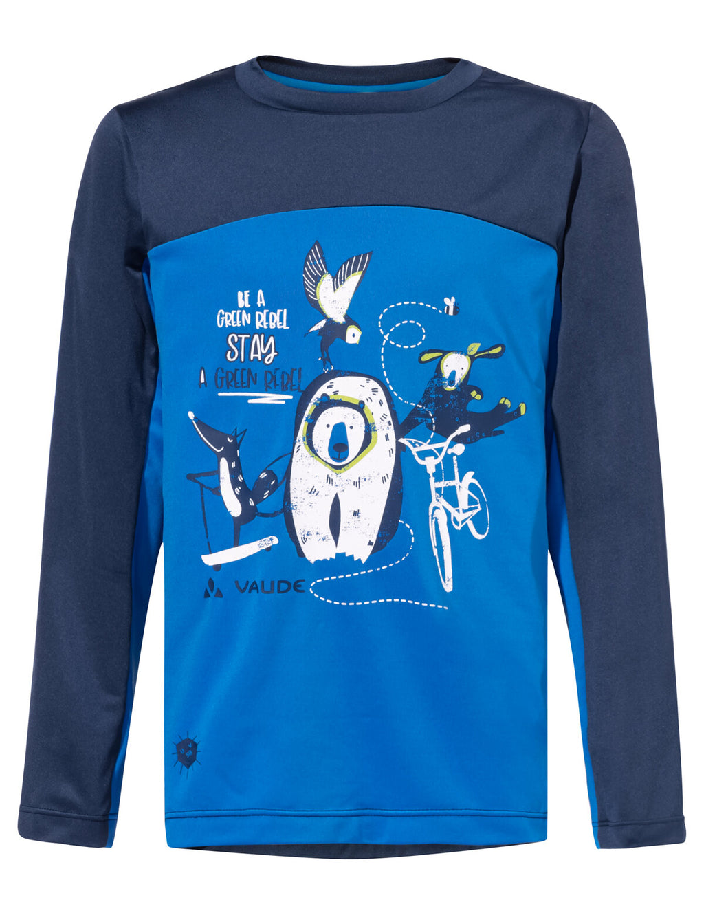 Kids Solaro LS T-Shirt II - radiate blue/eclipse
