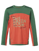 Kids Solaro LS T-Shirt II - hotchili/woodland