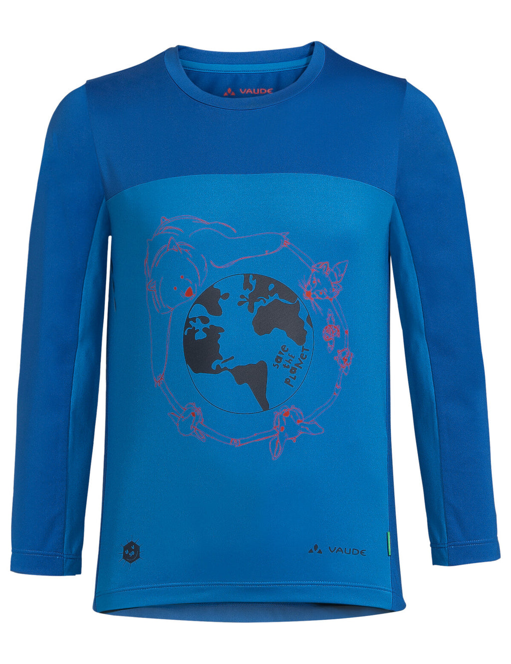 Kids Solaro LS T-Shirt II - radiate blue