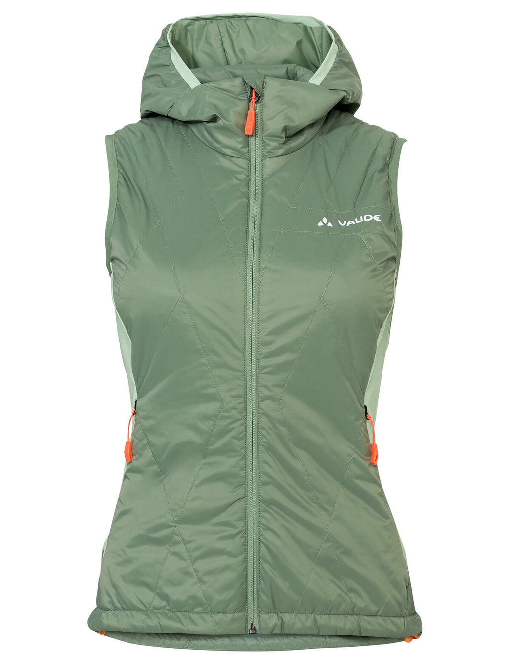 Women's Freney Hybrid Vest IV - aloe vera