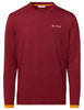 Men's Sveit LS T-Shirt  II - carmine