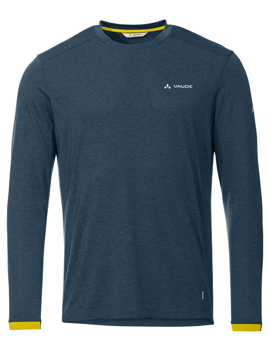 Men's Sveit LS T-Shirt  II - dark sea/yellow