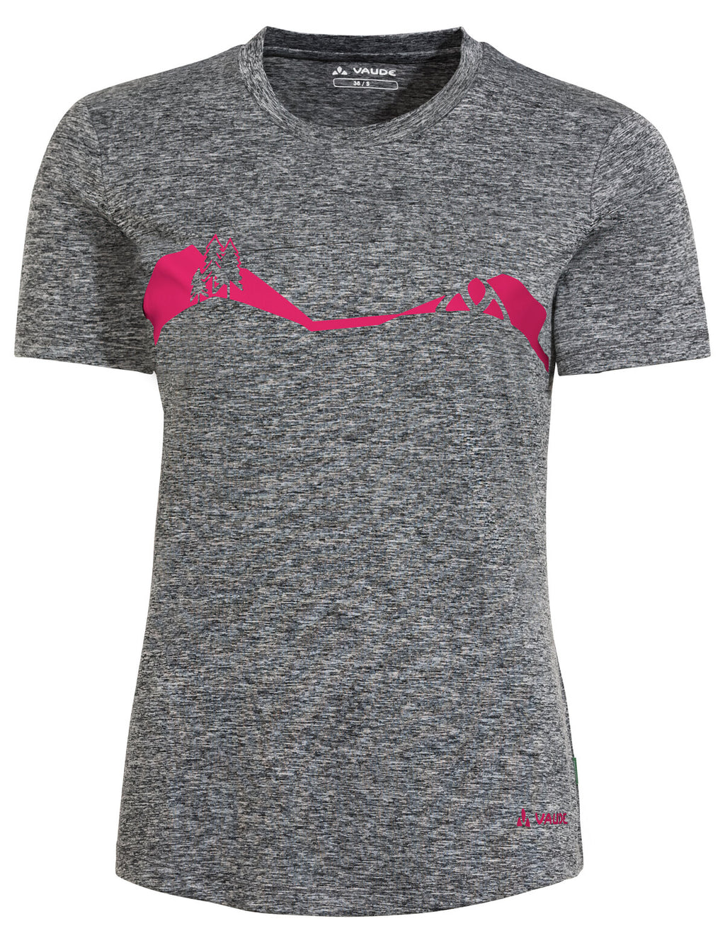 Women's Bracket T-Shirt - black/pink