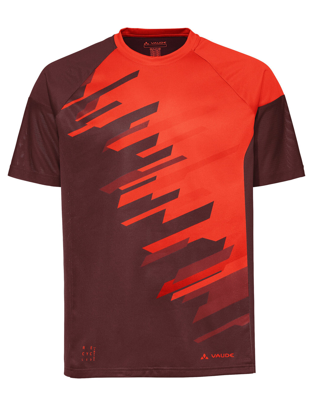 Men's Moab T-Shirt VI - glowing red/black