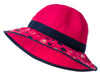 Kids Solaro Sun Hat - bright pink