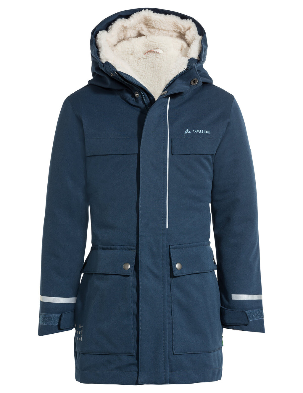 Kids Manukau Parka - dark sea