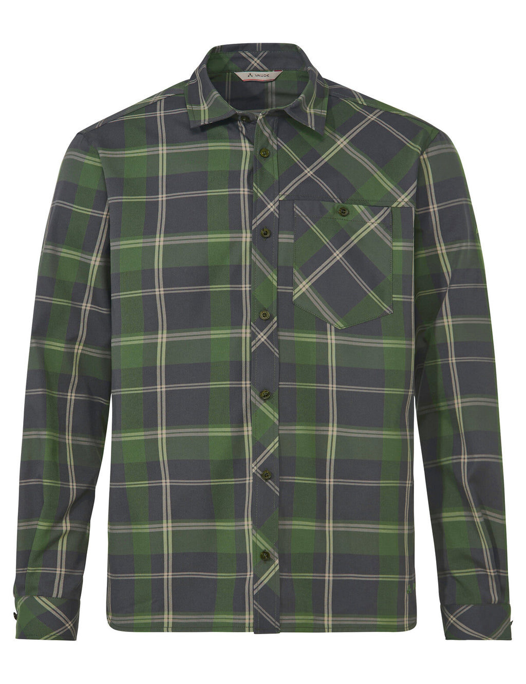 Men's Neshan LS Shirt IV - black/deer brown